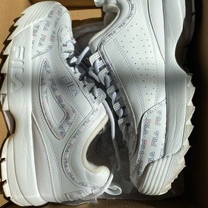 Fila pill sneakers orthopedic but cute lol 😝